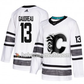 Miesten NHL Calgary Flames Pelipaita Johnny Gaudreau 13 2019 All-Star Adidas Valkoinen Authentic
